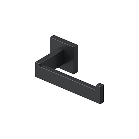 Deltana TOILET PAPER HOLDER, SINGLE POST, MM SERIES in Paint Black MM2001-19